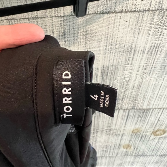 Torrid cheetah printer color block insert tank body on dress - Picture 8 of 8